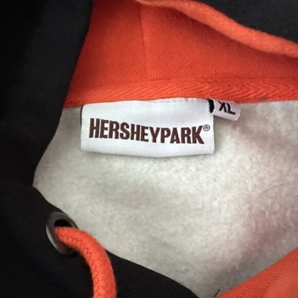Hershey Park Men's Hoodie Sweatshirt Reese Size XL Very Rare - Picture 4 of 5
